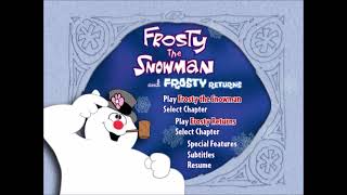 Frosty the Snowman amp Frosty Returns 2005 DVD Main Menu 1 [upl. by Bettzel]