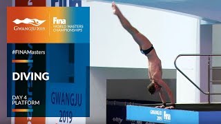 RELIVE  Diving Day 4  Platform  FINA World Masters Championships 2019 [upl. by Egdirdle283]