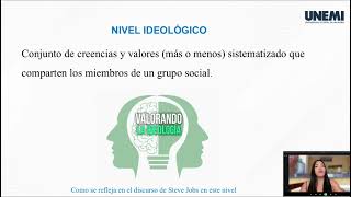 Análisis multidimensional del discurso Casos connotativo denotativo e ideológico [upl. by Chubb]