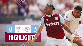 West Ham 03 Chelsea  Premier League Highlights [upl. by Acissaj]