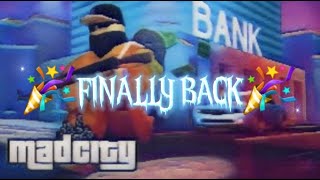 🎉FINALLY BACK🎉 PLAYING MAD CITY IN ROBLOX [upl. by Oab]