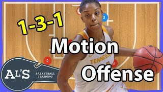 131 Motion Basketball Offense [upl. by Winnie]