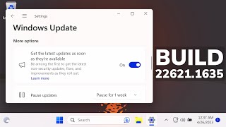New Windows 11 Update 226211635  New Features in the Main Release [upl. by Ahtreb]