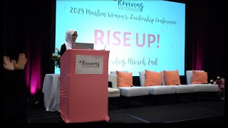 2024 Muslim Womens Leadership Conference Keynote Speaker Dalia Mogahed [upl. by Socrates785]