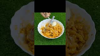 Spicy cheese pasta 🍝 fast food spicycheesepasta fastfood shortsviral youtubeshort shorts [upl. by Mil959]