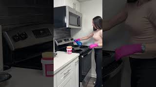 Cleaning Stove clean cleaning limpieza cleaningstove limpiando vlogs videovlog home vlog [upl. by Frida861]