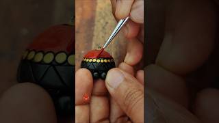 Painting Terracotta Jhumkas ✨✨youtubeshorts shorts terracottajewellery [upl. by Capps]