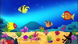 5 Hours Bedtime Lullabies and Calming Undersea Animation 106 🐟🐟🐟 Mozart for Baby Sleep 💤 [upl. by Ahtanaram985]