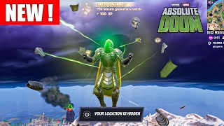 Fortnite The Power of DOOM Ultra Armor Gameplay  Victory Von DOOM No Commentary [upl. by Salomo]