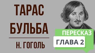 Тарас Бульба 2 глава Краткое содержание [upl. by Ebag676]