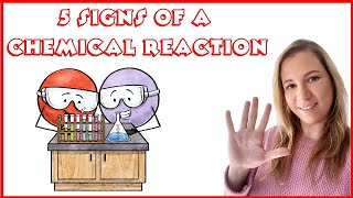 5 signs of a chemical reaction [upl. by Lupee706]