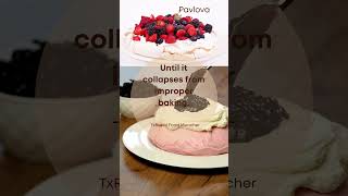 Pavlova Fun Food Fact  TxRoyal food funny shorts [upl. by Wettam230]