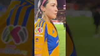 La defensora de Tigres Greta Espinoza compartió y describió su gol en la final contra Monterrey [upl. by Edgard]