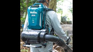 Battery Powered Backpack Blower  UB002C  Makita UAE [upl. by Arraic814]