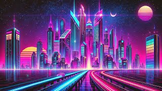 80s Synthwave  Timeless  Vaporwave Cyberpunk Mix [upl. by Tnomyar]