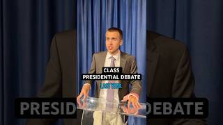 this is the most important election in school history americanhighshorts classpresident debate [upl. by Harriet]