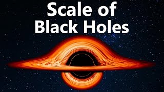 The Unbelievable Scale of Black Holes Visualized [upl. by Assenna513]