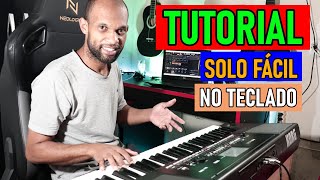 AULA DE TECLADO PARA INICIANTE E TOME AMOR LIMÃO COM MEL SOLO DE FORRÓ PASSO A PASSO [upl. by Harle961]