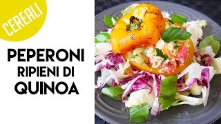 Peperoni ripieni di quinoa [upl. by Kaden]