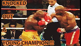 KNOCKED OUT A YOUNG CHAMPION George Foreman vs Michael Moorer  November 5 1994  HD 60FPS [upl. by Ellenor619]