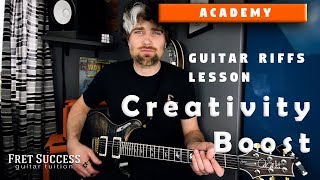 Guitar Riffs Lesson Using E Major Scale to Write Creative Riffs Fret Success Online Guitar Lessons [upl. by White]