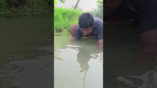 Unbelievable Mud Man Fishing Techinques 🤯 MudmanFishing Fishing mudfishing catfish shorts [upl. by Atnwahsal48]