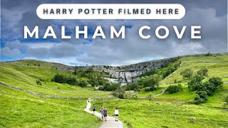 Malham Cove Where Harry Potter Was Filmed  Malham Cove Waterfall amp Circular Walk  Yorkshire Dales [upl. by Ress127]