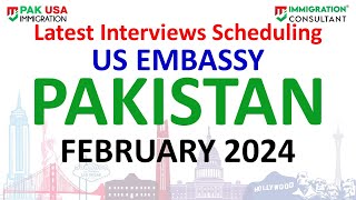 New Interview Letters  US Immigrant Visa Interview by US Embassy  NVC Interview Schedule 2024 [upl. by Harlan]