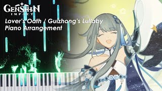 Lovers Oath Guizhongs Lullaby Genshin Impact Piano Arrangement [upl. by Catlin]