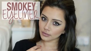 Tutorial  Easy Punky Smokey Eyeliner Tutorial  Kaushal Beauty ad [upl. by Oiramd363]