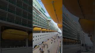 Independence of the Seas Close up in Cozumel [upl. by Atileda]