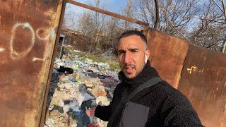 Solo in the MOST dangerous gypsy slum of Romania 🇷🇴 Bucharest Ferentari [upl. by Anerroc]