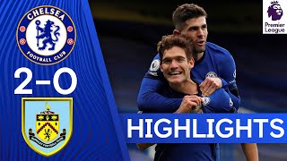 Chelsea 20 Burnley  Tuchel’s First Win as Azpilicueta amp Alonso Score  Highlights [upl. by Odin]