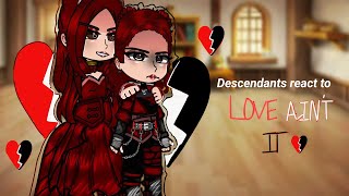 Descendants OG CharactersFtRed and Uma react to Rise of Red quotLove aint itquot [upl. by Oirevlis]