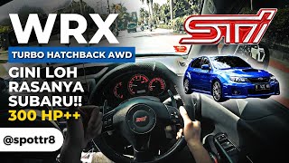 PERTAMA KALI NYOBAIN SUBARU STi  POV Review 2013 Subaru WRX STi Hatchback [upl. by Hyps982]