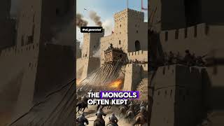 From Trebuchets to Towers The Mongol Approach to Siege Warfare aigenerated genghiskhan mongol [upl. by Atteuqaj]