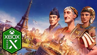 Civilization 6 Xbox Series X Gameplay Xbox Game Pass [upl. by Arytas180]