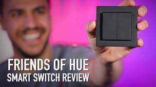 The BEST Philips Hue Smart Switch SENIC amp GIRA Review [upl. by Deehsar]