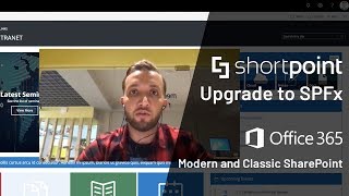 Upgrade to ShortPoint SPFx 61 Modern SharePoint on Office 365 [upl. by Birdt]