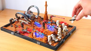 LEGO Star Wars  Battle of Geonosis Diorama MOC [upl. by Jesse]