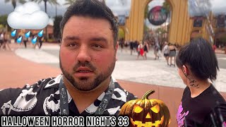 Universal Halloween Horror Nights 2024  Rainy Night🌧️GhostBusters Frozen Empire  More HHN 33 [upl. by Warfield]