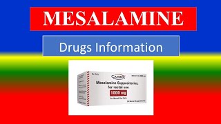 MESALAMINE   Generic Name Drug class Precautions  How to use Side Effects [upl. by Esiole]