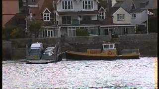 Kingswear to Dartmouth Car Ferries Devon England 2012 [upl. by Lluj]