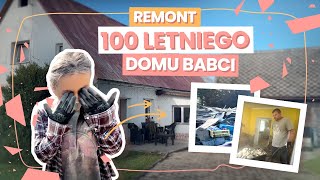 REMONT 100 LETNIEGO DOMU BABCIPRZEPIS NA CYNAMONKI [upl. by Sukramaj]