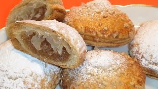 Pastelitos de hojaldre rellenos de cabello de ángel  La Cocina de Loli Domínguez Loli Domínguez [upl. by Elin]