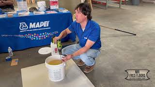 How to Apply Planiseal VS Epoxy epoxycoatings concerte mapei questionandanswer woodfloor [upl. by Heinrich116]