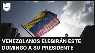 El panorama en Venezuela a pocos días de las elecciones presidenciales esto dicen las encuestas [upl. by Ettigirb]