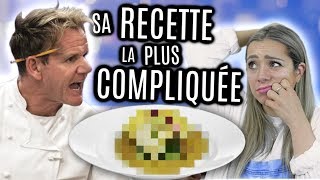 JE FAIS LA RECETTE LA PLUS COMPLIQUÉE DE GORDON RAMSAY [upl. by Oam762]