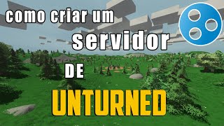 Unturned 30  Como criar um server via hamachi [upl. by Ycaj725]