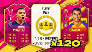 120x 90 FUTTIES PLAYER PICKS amp PACKS 👀 FIFA 23 Ultimate Team [upl. by Aikcin775]